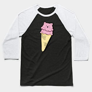 Kitty Cone Baseball T-Shirt